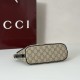 Replica Gucci 847090 Borsa a secchiello nano GG Emblem nera in pelle GG Imitazioni Replica Gucci 847090 Borsa a secchiello nano GG Emblem nera in pelle GG