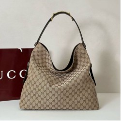 Replica Gucci 850546 850926 borsa tote grande Beatrix in tela GG Marrone