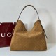 Replica Gucci 850546 850926 borsa tote grande Beatrix in pelle scamosciata Marrone