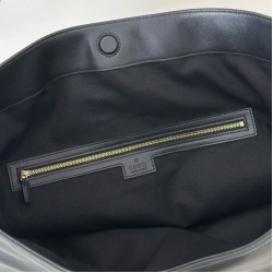 Replica Gucci 850546 850926 borsa tote grande Beatrix in morbida pelle liscia Nero Imitazioni Replica Gucci 850546 850926 borsa tote grande Beatrix in morbida pelle liscia Nero