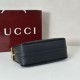Replica Borsa a tracolla Gucci Half Horsebit Mini/media 860787 Pelle Granata Nero Imitazioni Replica Borsa a tracolla Gucci Half Horsebit Mini/media 860787 Pelle Granata Nero