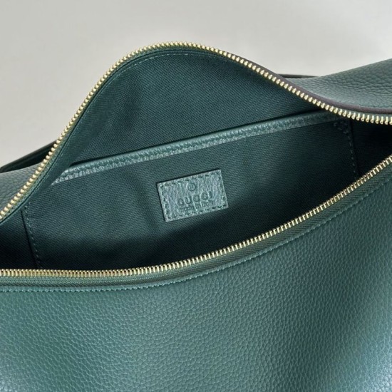 Replica Borse Alta Qualità a tracolla Gucci Half Horsebit Mini/media 860787 Pelle Granata Verde Imitazioni Replica Borse Alta Qualità a tracolla Gucci Half Horsebit Mini/media 860787 Pelle Granata Verde