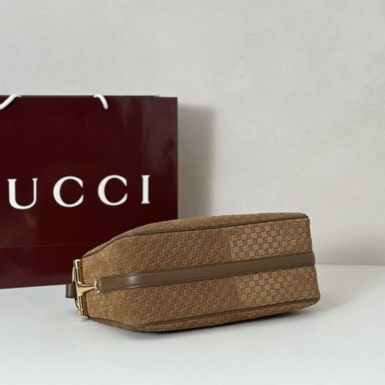 Replica Borsa a tracolla Gucci Half Horsebit Mini/media 860787 Pelle Granata Marrone Imitazioni Replica Borsa a tracolla Gucci Half Horsebit Mini/media 860787 Pelle Granata Marrone