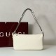 Replica Borsa a tracolla Gucci Half Horsebit Mini/media 860787 Pelle Granata Marrone