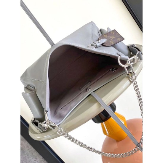 Replica Borse Firmate  a tracolla Louis Vuitton CarryAll Cargo Vibe PM M12579 Grigia