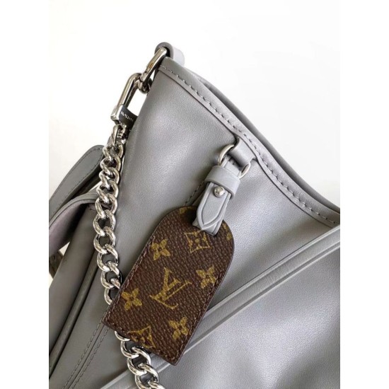 Replica Borse Firmate  a tracolla Louis Vuitton CarryAll Cargo Vibe PM M12579 Grigia