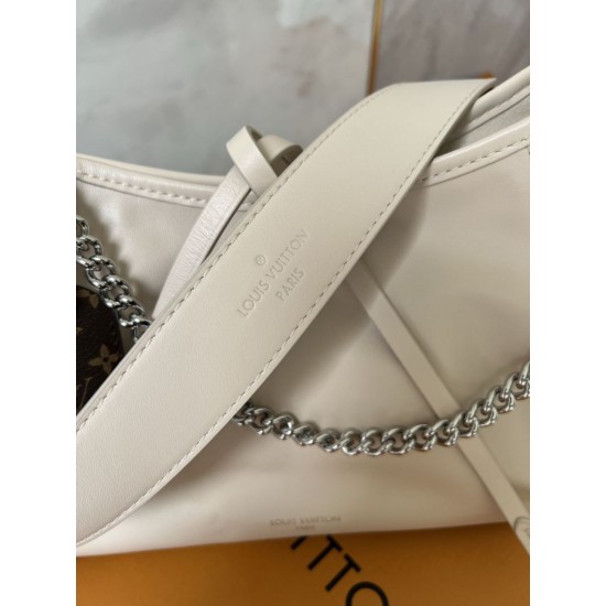 Replica Borse Firmate a tracolla Louis Vuitton CarryAll Cargo Vibe PM M12919 Beige Imitazioni Replica Borse Firmate a tracolla Louis Vuitton CarryAll Cargo Vibe PM M12919 Beige