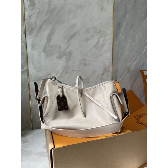 Replica Borse Firmate a tracolla Louis Vuitton CarryAll Cargo Vibe PM M12919 Beige Imitazioni Replica Borse Firmate a tracolla Louis Vuitton CarryAll Cargo Vibe PM M12919 Beige