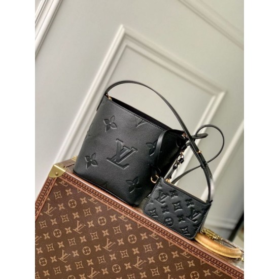 Replica Borsa a secchiello Louis Vuitton All In BB M13480 Nera
