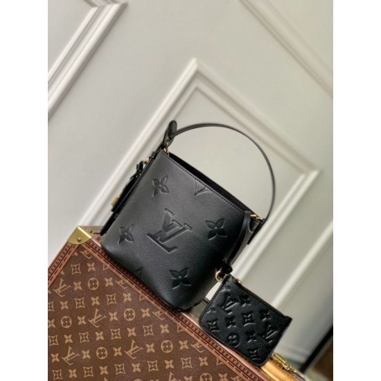 Replica Borsa a secchiello Louis Vuitton All In BB M13480 Nera