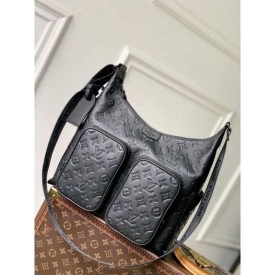 Replica Borsa cargo Hobo LV M14778 Nera