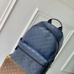 Replica Borse Firmate  zaino Discovery Louis Vuitton da uomo M14884 Blu