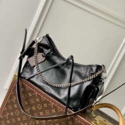 Replica Borse Firmate  a tracolla Louis Vuitton CarryAll Cargo Vibe PM M24861 Nera