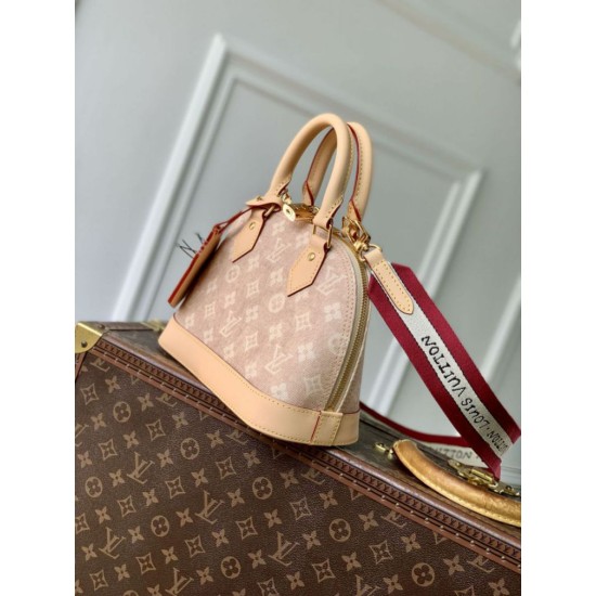 Replica Borsa Louis Vuitton Alma BB M25728 Firma Meowgram Imitazioni Replica Borsa Louis Vuitton Alma BB M25728 Firma Meowgram