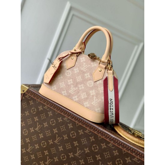 Replica Borsa Louis Vuitton Alma BB M25728 Firma Meowgram Imitazioni Replica Borsa Louis Vuitton Alma BB M25728 Firma Meowgram