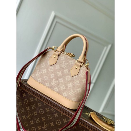 Replica Borsa Louis Vuitton Alma BB M25728 Firma Meowgram Imitazioni Replica Borsa Louis Vuitton Alma BB M25728 Firma Meowgram
