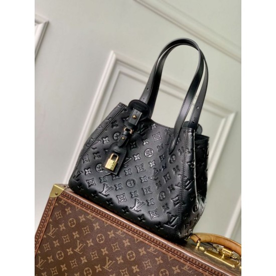Replica Borsa a secchiello Louis Vuitton All In One PM M25858 Nera Imitazioni Replica Borsa a secchiello Louis Vuitton All In One PM M25858 Nera