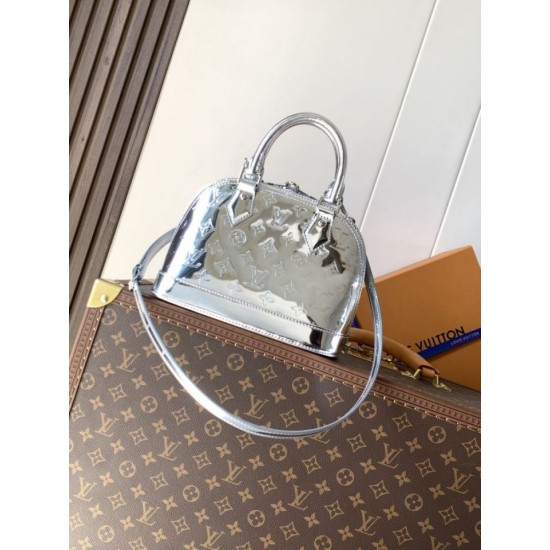 Replica Borsa Alma BB LV M26335 Argento Imitazioni Replica Borsa Alma BB LV M26335 Argento