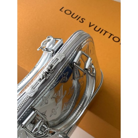 Replica Borsa Alma BB LV M26335 Argento Imitazioni Replica Borsa Alma BB LV M26335 Argento