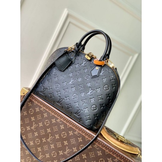 Replica borse griffate Louis Vuitton Classic Alma PM M26489 Nera Imitazioni Replica borse griffate Louis Vuitton Classic Alma PM M26489 Nera