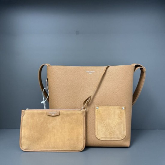 Replica Borsa hobo da uomo Louis Vuitton Verso M26745 Marrone Imitazioni Replica Borsa hobo da uomo Louis Vuitton Verso M26745 Marrone