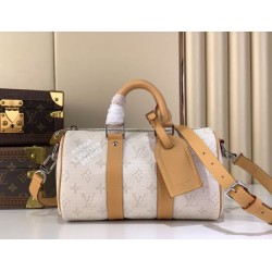 Borse Louis Vuitton M27161 Keepall Bandoulière 25 Albicocca Fiore