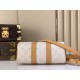 Replica Borse  Alta Qualità Louis Vuitton M27161 Keepall Bandoulière 25 Albicocca Fiore