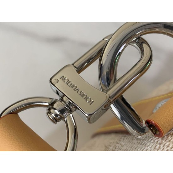 Replica Borse  Alta Qualità Louis Vuitton M27161 Keepall Bandoulière 25 Albicocca Fiore