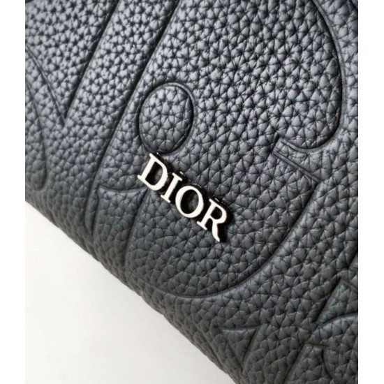 Replica Borsa a tracolla con cerniera Dior Rider 2.0 nera Gravity Riproduzione Fedele Borsa a tracolla con cerniera Dior Rider 2.0 nera Gravity imitazioni