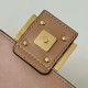 Replica Borse media Fendi Baguette in nappa beige FF Riproduzione Fedele Borse Replica media Fendi Baguette in nappa beige FF imitazioni