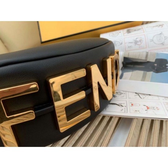 Replica Fendi Fendigraphy Piccola Borse Hobo Nero Riproduzione Fedele Fendi Fendigraphy Piccola Borse Replica Hobo Nero imitazioni