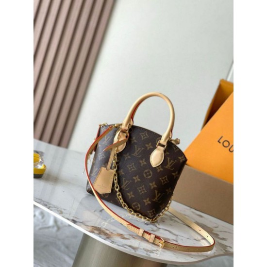Riproduzione Fedele Borse Imitazioni Louis Vuitton Lockit BB Tela monogramma M12019 imitazioni