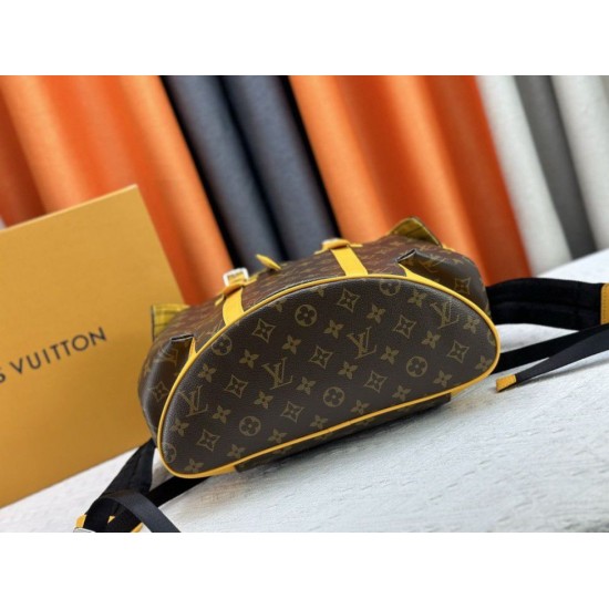 Replica Zaino Louis Vuitton Christopher MM M13202 Riproduzione Fedele Zaino Louis Vuitton Christopher MM M13202 imitazioni