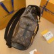 Replica Zaino Louis Vuitton Christopher MM Monogramma Tela Macassar M46686 Riproduzione Fedele Zaino Louis Vuitton Christopher MM Monogramma Tela Macassar M46686 imitazioni