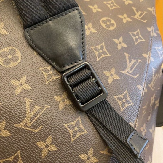 Replica Zaino Louis Vuitton Christopher MM Monogramma Tela Macassar M46686 Riproduzione Fedele Zaino Louis Vuitton Christopher MM Monogramma Tela Macassar M46686 imitazioni