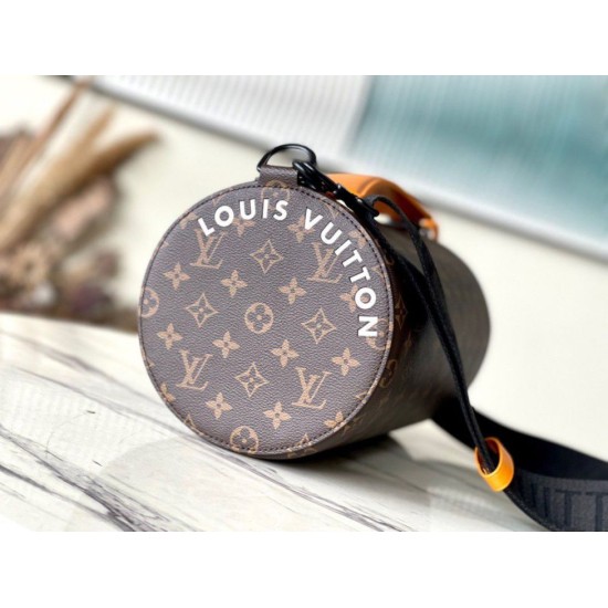 Riproduzione Fedele Polochon morbido LV MM Borsa Replica M46691 imitazioni
