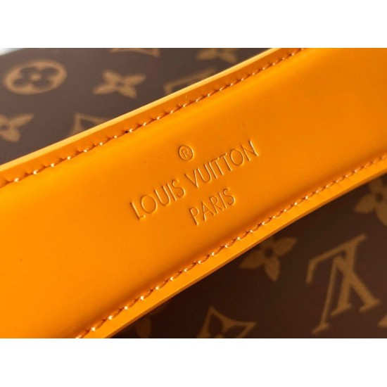 Riproduzione Fedele Polochon morbido LV MM Borsa Replica M46691 imitazioni