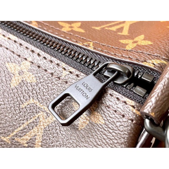 Riproduzione Fedele Polochon morbido LV MM Borsa Replica M46691 imitazioni