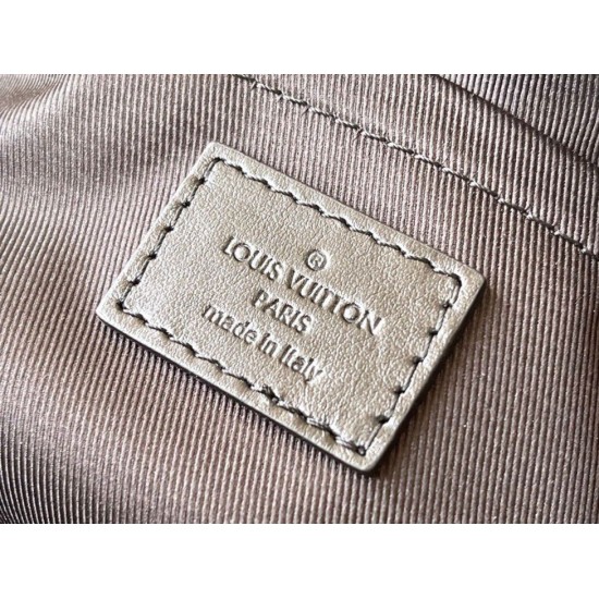 Riproduzione Fedele Polochon morbido LV MM Borsa Replica M46691 imitazioni