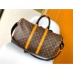 Replica Louis Vuitton Keepall Bandouliere 45 Borsa Tela Monogram Macassar M46703 Riproduzione Fedele Louis Vuitton Keepall Bandouliere 45 Borsa Tela Monogram Macassar M46703 imitazioni