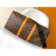 Replica Louis Vuitton Keepall Bandouliere 45 Borsa Tela Monogram Macassar M46703 Riproduzione Fedele Louis Vuitton Keepall Bandouliere 45 Borsa Tela Monogram Macassar M46703 imitazioni