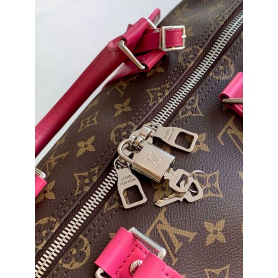 Replica LV Keepall Bandouliere 50 Borsa 1:1 M46773 Riproduzione Fedele LV Keepall Bandouliere 50 Borsa Replica M46773 imitazioni