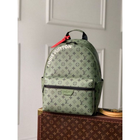 Replica Zaino Louis Vuitton Discovery PM Tela monogramma verde M46802 Riproduzione Fedele Zaino Louis Vuitton Discovery PM Tela monogramma verde M46802 imitazioni