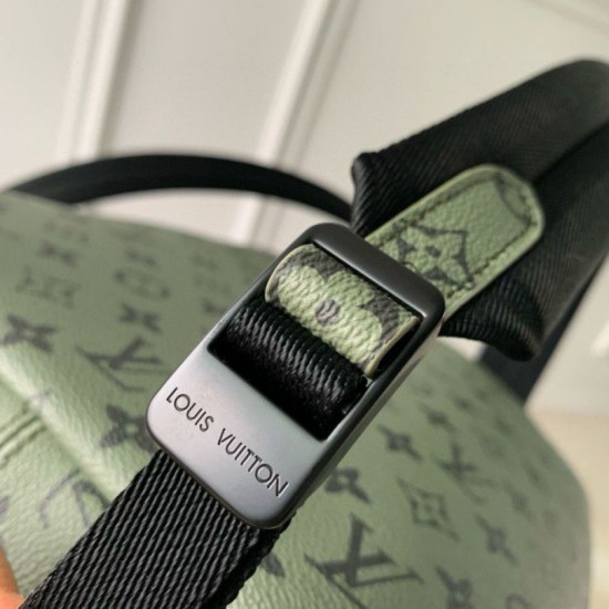 Replica Zaino Louis Vuitton Discovery PM Tela monogramma verde M46802 Riproduzione Fedele Zaino Louis Vuitton Discovery PM Tela monogramma verde M46802 imitazioni