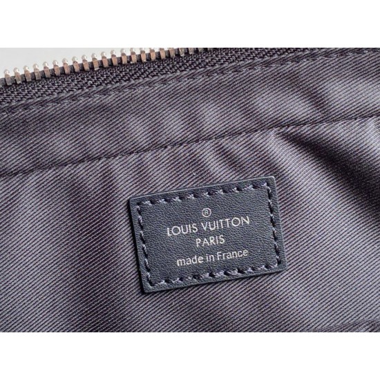 Replica Louis Vuitton Porte Documents Voyage PM Damier Infini N40444 Riproduzione Fedele Louis Vuitton Porte Documents Voyage PM Damier Infini N40444 imitazioni