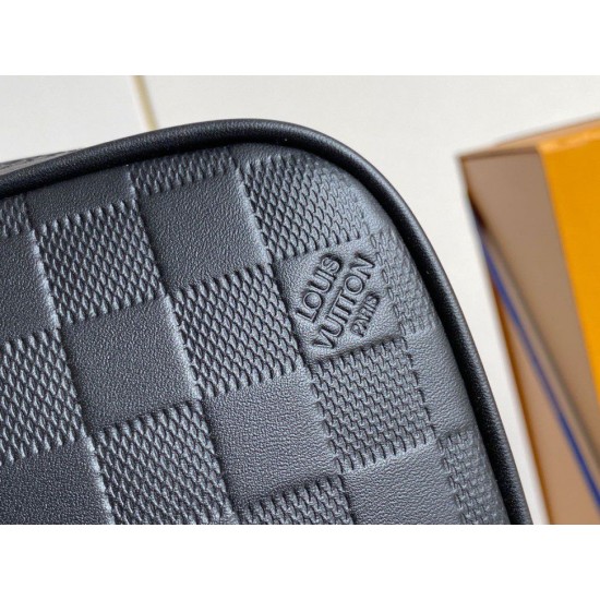 Replica Louis Vuitton Porte Documents Voyage PM Damier Infini N40444 Riproduzione Fedele Louis Vuitton Porte Documents Voyage PM Damier Infini N40444 imitazioni