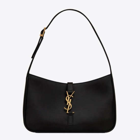 Replica YSL Saint Laurent Le 5 à 7 Borse Hobo Nera Riproduzione Fedele YSL Saint Laurent Le 5 à 7 Borse Replica Hobo Nera imitazioni