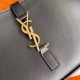 Replica YSL Saint Laurent Le 5 à 7 Borse Hobo Nera Riproduzione Fedele YSL Saint Laurent Le 5 à 7 Borse Replica Hobo Nera imitazioni