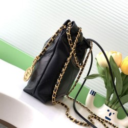 Replica Borsa Mini Chanel 22 Pelle di Vitello Lucida AS3980 Nera