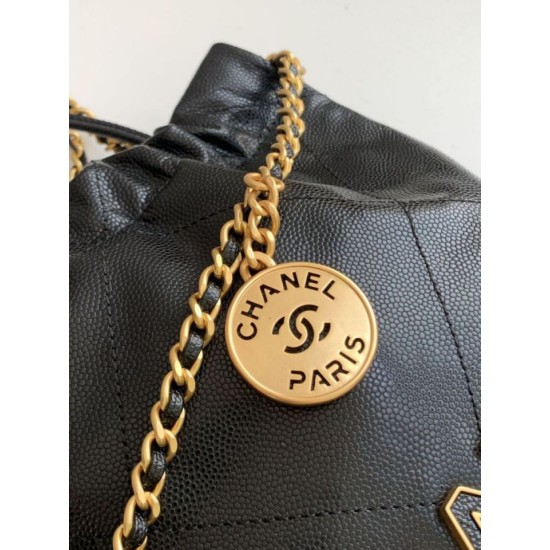 Replica Borsa Mini Chanel 22 Pelle di Vitello Lucida AS3980 Nera Imitazioni Replica Borsa Mini Chanel 22 Pelle di Vitello Lucida AS3980 Nera